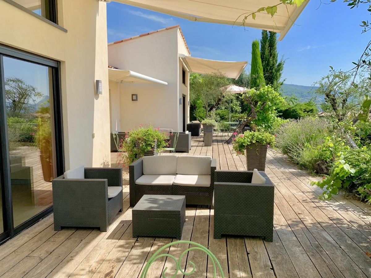 Maison D'Hotes Bleu Azur Tourrettes-sur-Loup Exterior photo